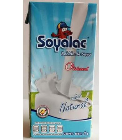 BEBIDA DE SOYA NATURAL 1 L SOYALAC RAPIFRUIT