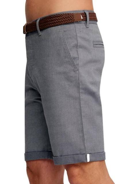 BERMUDA SHORT ROPA CASUAL GRIS HPC POLO
