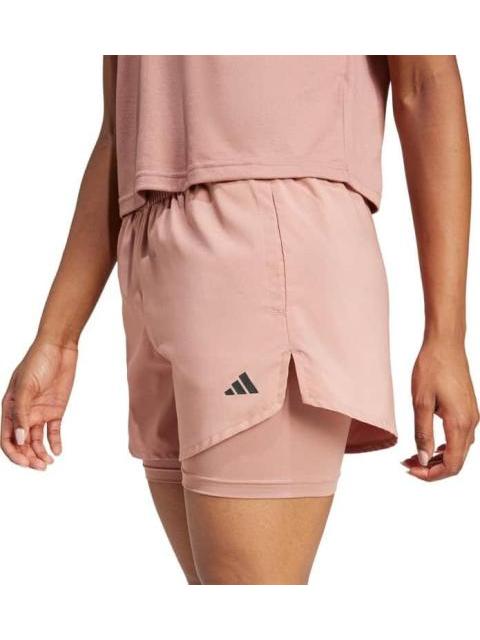BERMUDA SHORT W MIN 2IN1 SHO ROSA ADIDAS