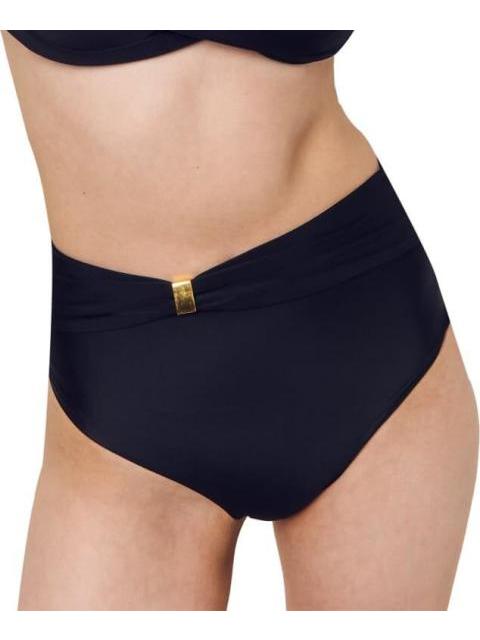 PANTI DE BIKINI DRAPEADO NEGRO HOLLY LAND
