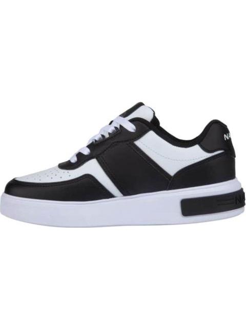 BIRCHY TENIS URBANO BASICO BLANCO/NEGRO NAUTICA