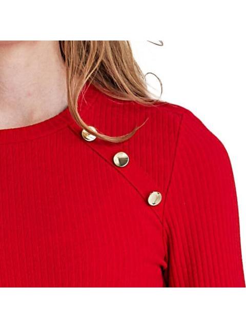 BLUSA BASICA ROJO HOLLY LAND