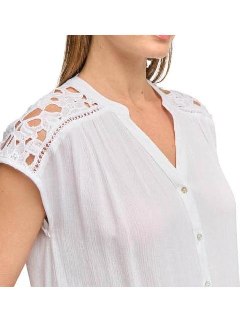 BLUSA BORDADA BLANCO HOLLY LAND