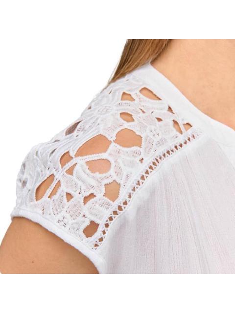 BLUSA BORDADA BLANCO HOLLY LAND