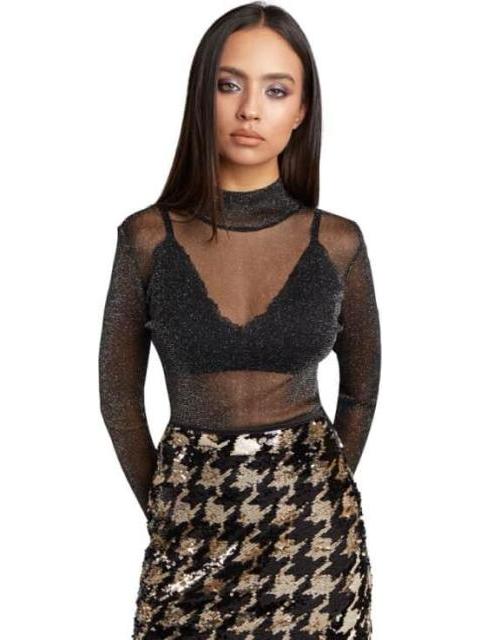 BLUSA BRILLOS NEGRO HOLLY LAND PREMIUM