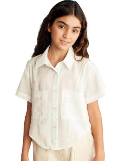 BLUSA CAMISERA BLANCO HOLLY LAND KIDS