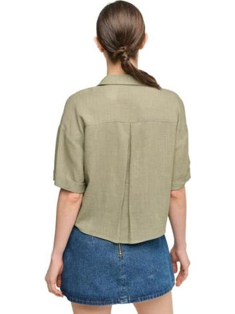 BLUSA CASUAL VERDE OLIVO HOLLY LAND