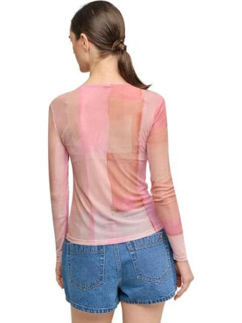 BLUSA CON TRANSPARENCIA ROSA HOLLY LAND