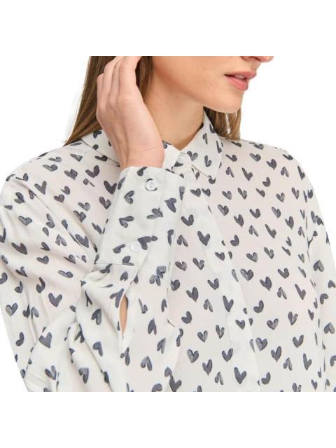 BLUSA CORAZONES BEIGE/HUESO HOLLY LAND