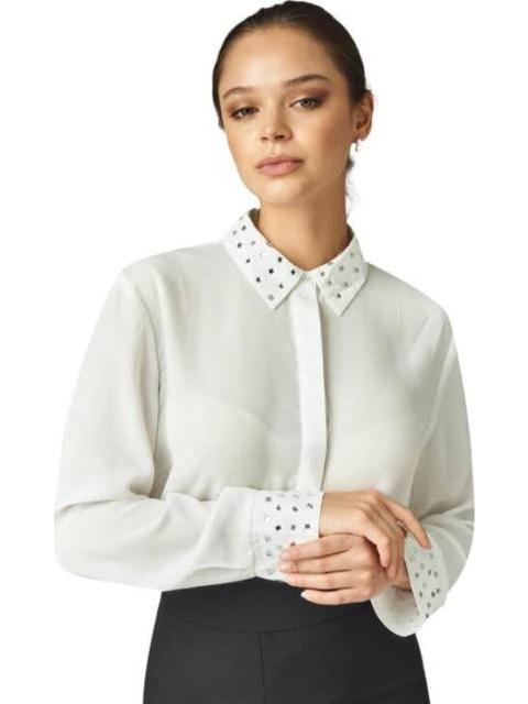 BLUSA CORBATIN BLANCO HOLLY LAND