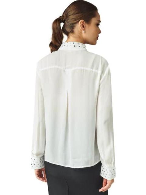 BLUSA CORBATIN BLANCO HOLLY LAND