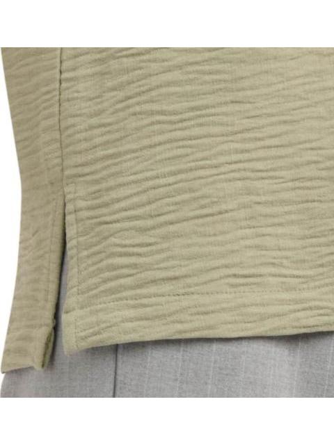 BLUSA CUELLO V AZUL MENTA HOLLY LAND