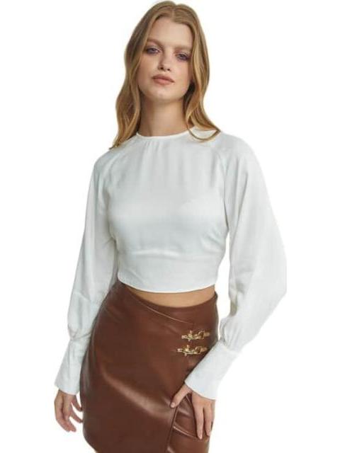 BLUSA MANGA LARGA BLANCO HOLLY LAND