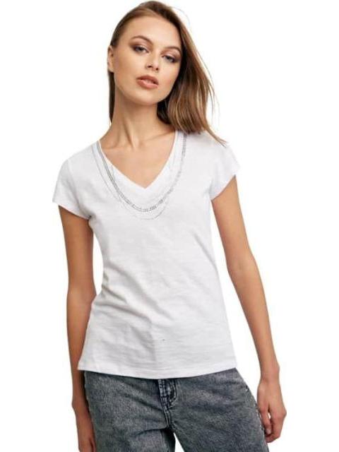 BLUSA MANGA CORTA BLANCO HOLLY LAND