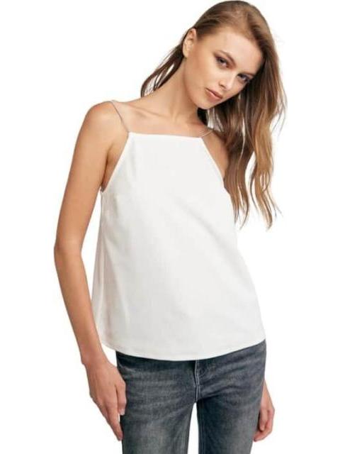 BLUSA TIRANTES CON BRILLOS MARFIL HOLLY LAND
