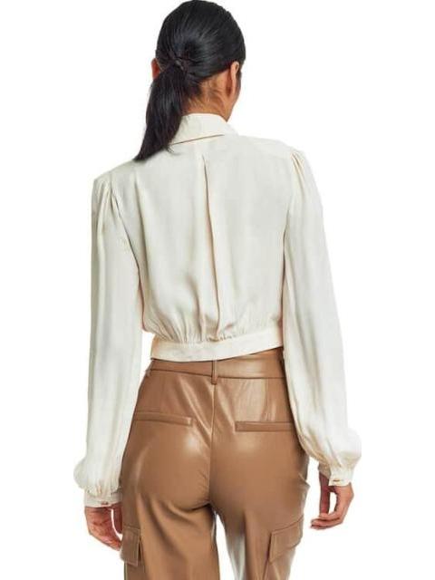 BLUSA MANGA LARGA MARFIL HOLLY LAND