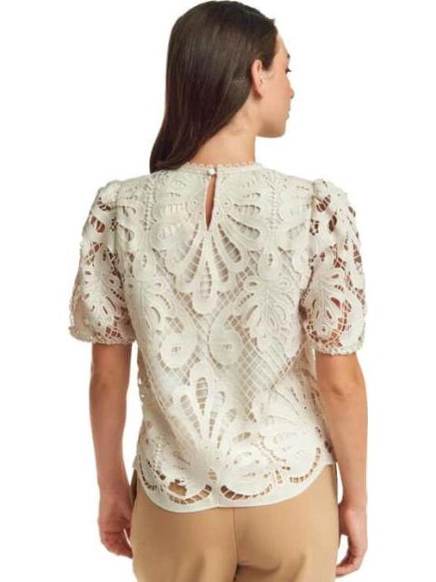 BLUSA ENCAJE MARFIL HOLLY LAND
