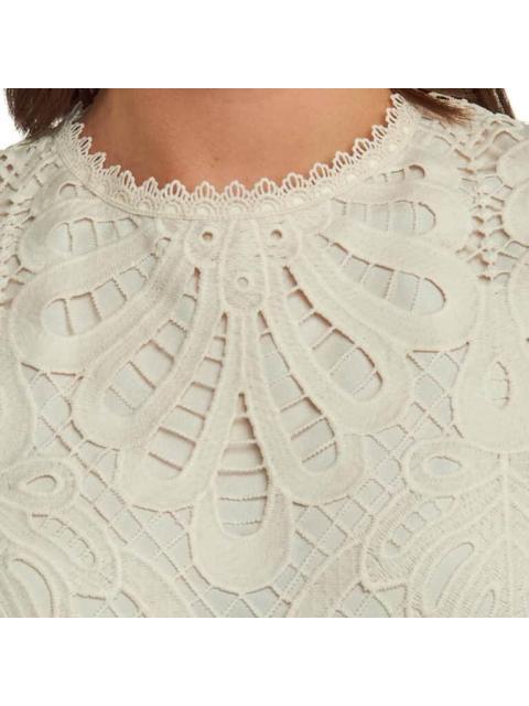 BLUSA ENCAJE MARFIL HOLLY LAND