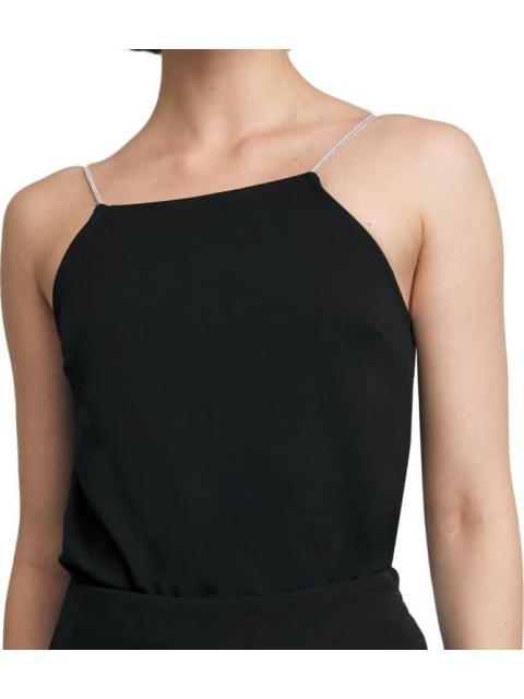 BLUSA TIRANTES CON BRILLOS NEGRO HOLLY LAND