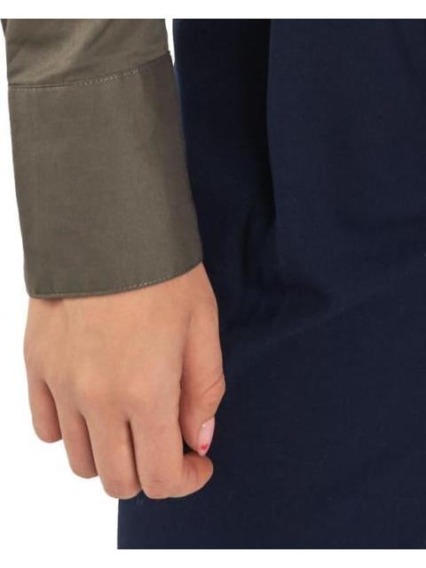 CAMISA CROP VERDE OLIVO HOLLY LAND