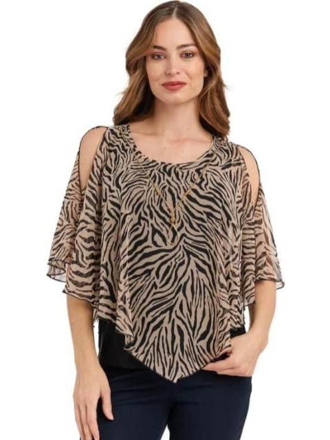 BLUSA DAMA CONTEMPORANEA CAFE YAELI FASHION