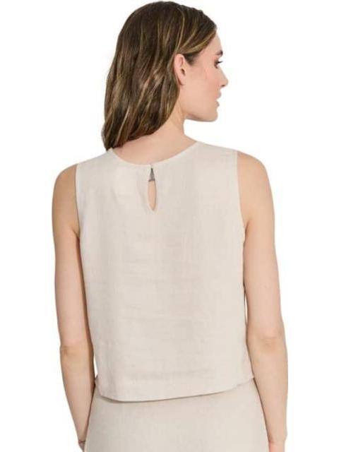 BLUSA DE LINO NUDE HOLLY LAND