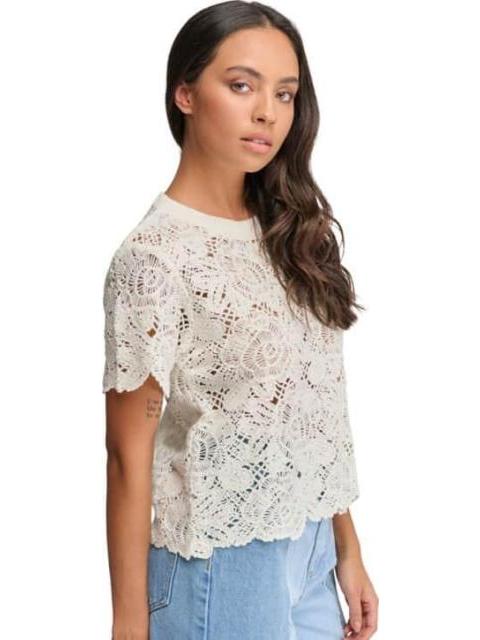BLUSA ENCAJE BLANCO HOLLY LAND