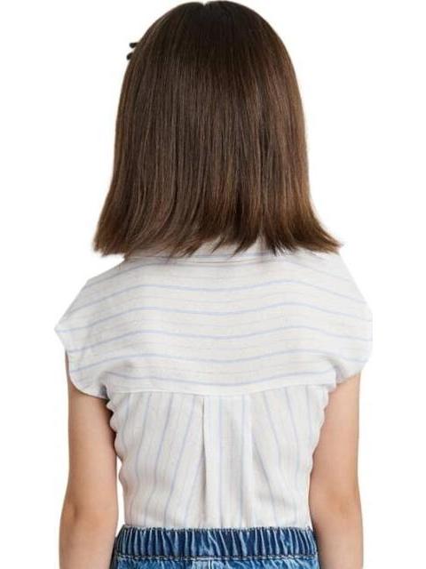 BLUSA ESTAMPADA AZUL HOLLY LAND KIDS