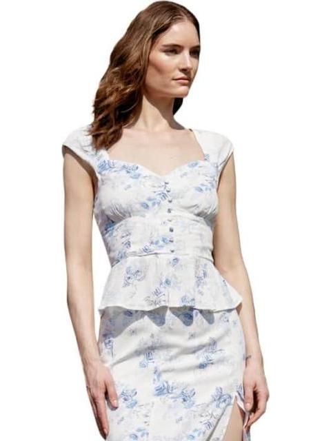 BLUSA FLORES BLANCO HOLLY LAND