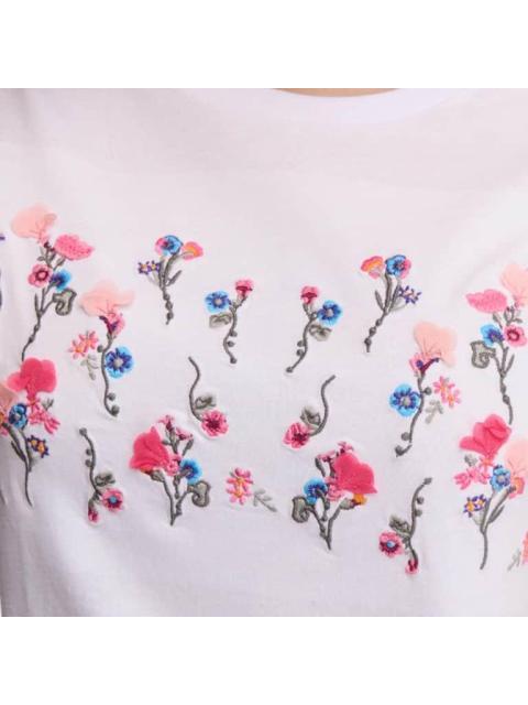 BLUSA FLORES BLANCO HOLLY LAND
