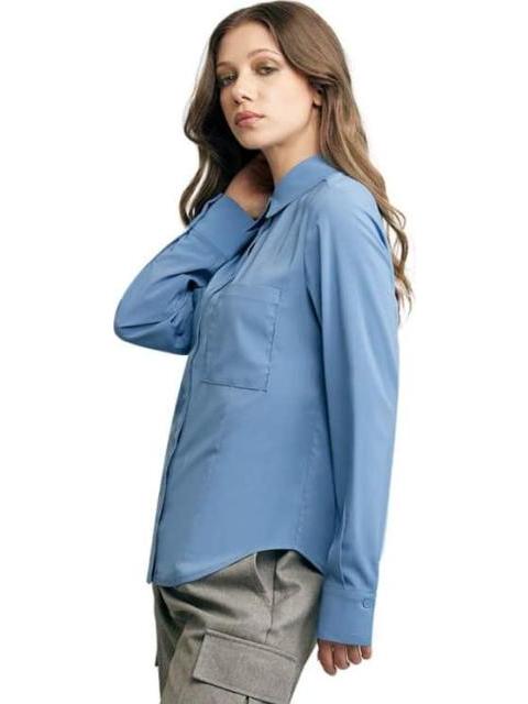 BLUSA LISA AZUL HOLLY LAND