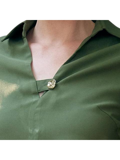 BLUSA LISA VERDE HOLLY LAND