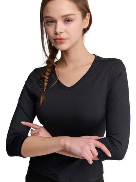 BLUSA MANGA 3 4 NEGRO HOLLY LAND
