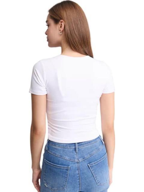 BLUSA MANGA CORTA BLANCO HOLLY LAND