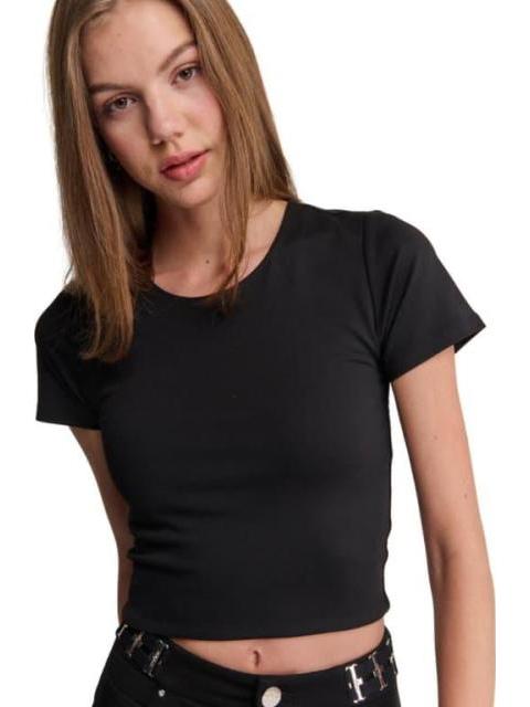 BLUSA MANGA CORTA NEGRO HOLLY LAND
