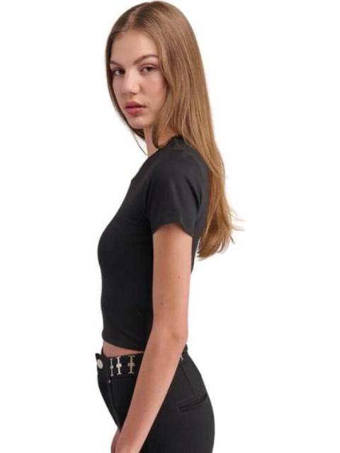 BLUSA MANGA CORTA NEGRO HOLLY LAND