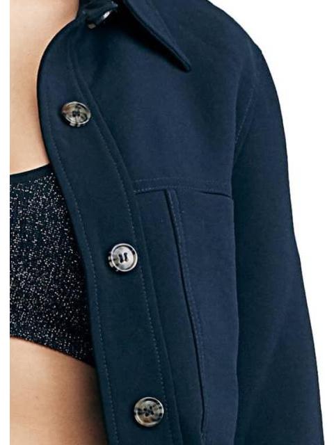 BLUSA MANGA LARGA AZUL MARINO HOLLY LAND