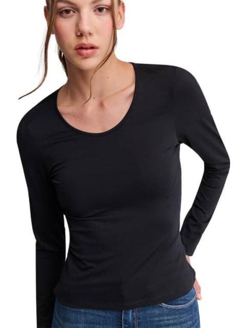 BLUSA MANGA LARGA NEGRO HOLLY LAND