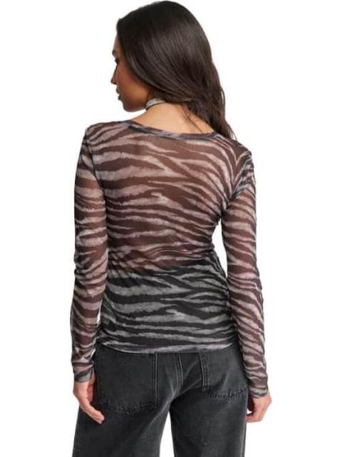 BLUSA MESH BLANCO/NEGRO HOLLY LAND