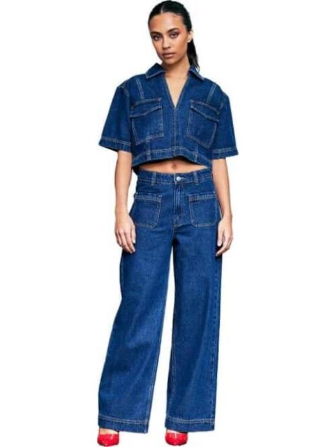 BLUSA MEZCLILLA AZUL INDIGO ATMOSPHERE DNM