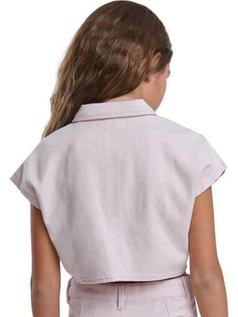BLUSA MEZCLILLA ROSA HOLLY LAND KIDS