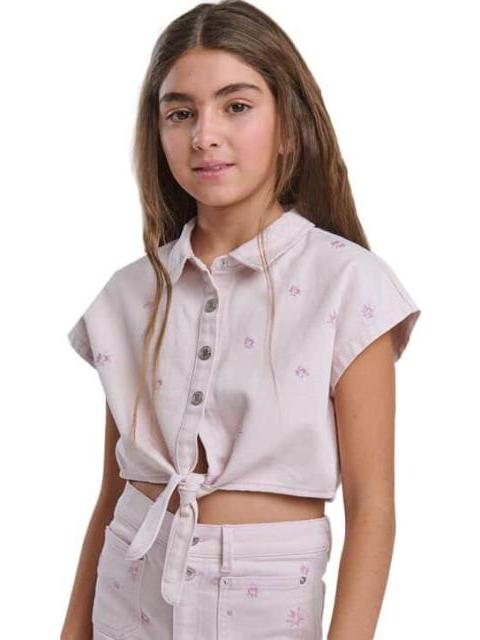 BLUSA MEZCLILLA ROSA HOLLY LAND KIDS