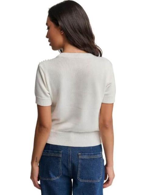 BLUSA PEDRERIA MARFIL SAO PAULO
