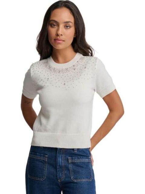 BLUSA PEDRERIA MARFIL SAO PAULO