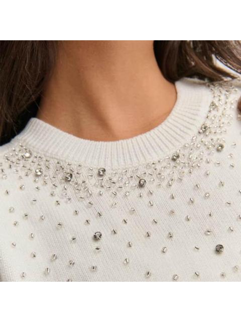 BLUSA PEDRERIA MARFIL SAO PAULO