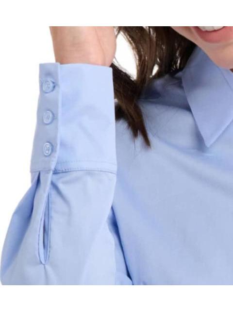 BLUSA POPELINA AZUL HOLLY LAND