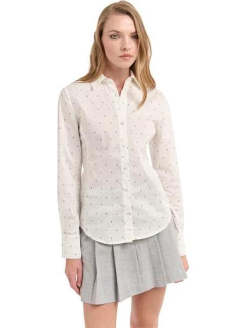 BLUSA POPELINA ESTAMPADA BLANCO HOLLY LAND