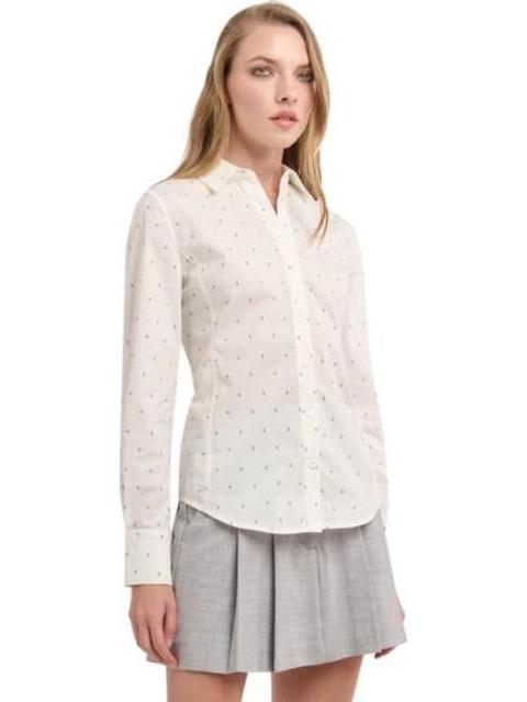 BLUSA POPELINA ESTAMPADA BLANCO HOLLY LAND