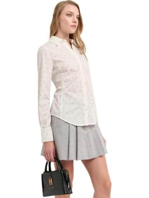 BLUSA POPELINA ESTAMPADA BLANCO HOLLY LAND