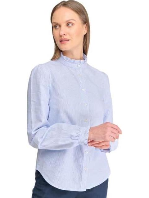 BLUSA POPELINA RAYAS AZUL HOLLY LAND